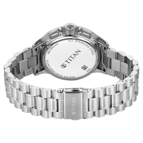 TITAN CLASSIQUE HALF CUT CHRONOGRAPH 90218SM01