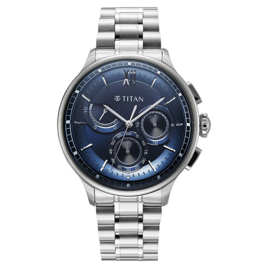 TITAN CLASSIQUE HALF CUT CHRONOGRAPH 90218SM02