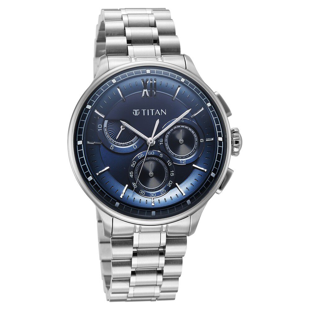 TITAN CLASSIQUE HALF CUT CHRONOGRAPH 90218SM02