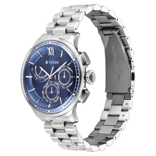 TITAN CLASSIQUE HALF CUT CHRONOGRAPH 90218SM02