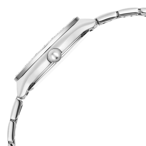 Titan Glamour Quartz Analog with Date Mother Of Pearl Dial Stainless Steel Strap Watch For Women - 95289SM01