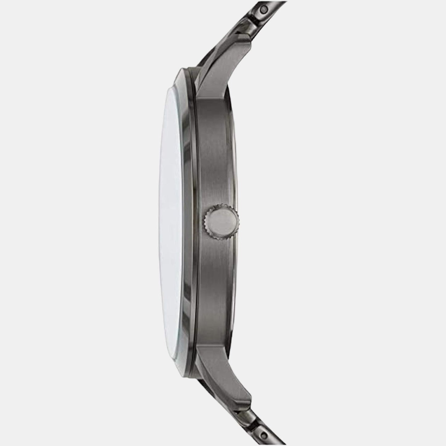 Lux Luther Men Quartz Black Dial Analog Stainless Steel Watch BQ2419