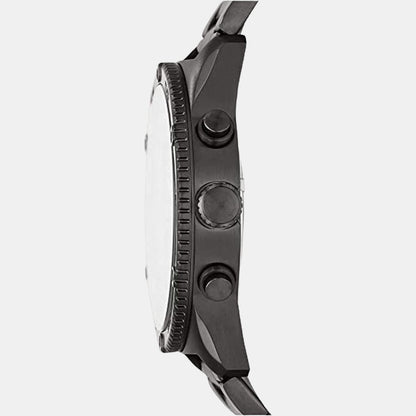 Brox Men Quartz Grey Dial Multi-Function Stainless Steel Watch BQ2533
