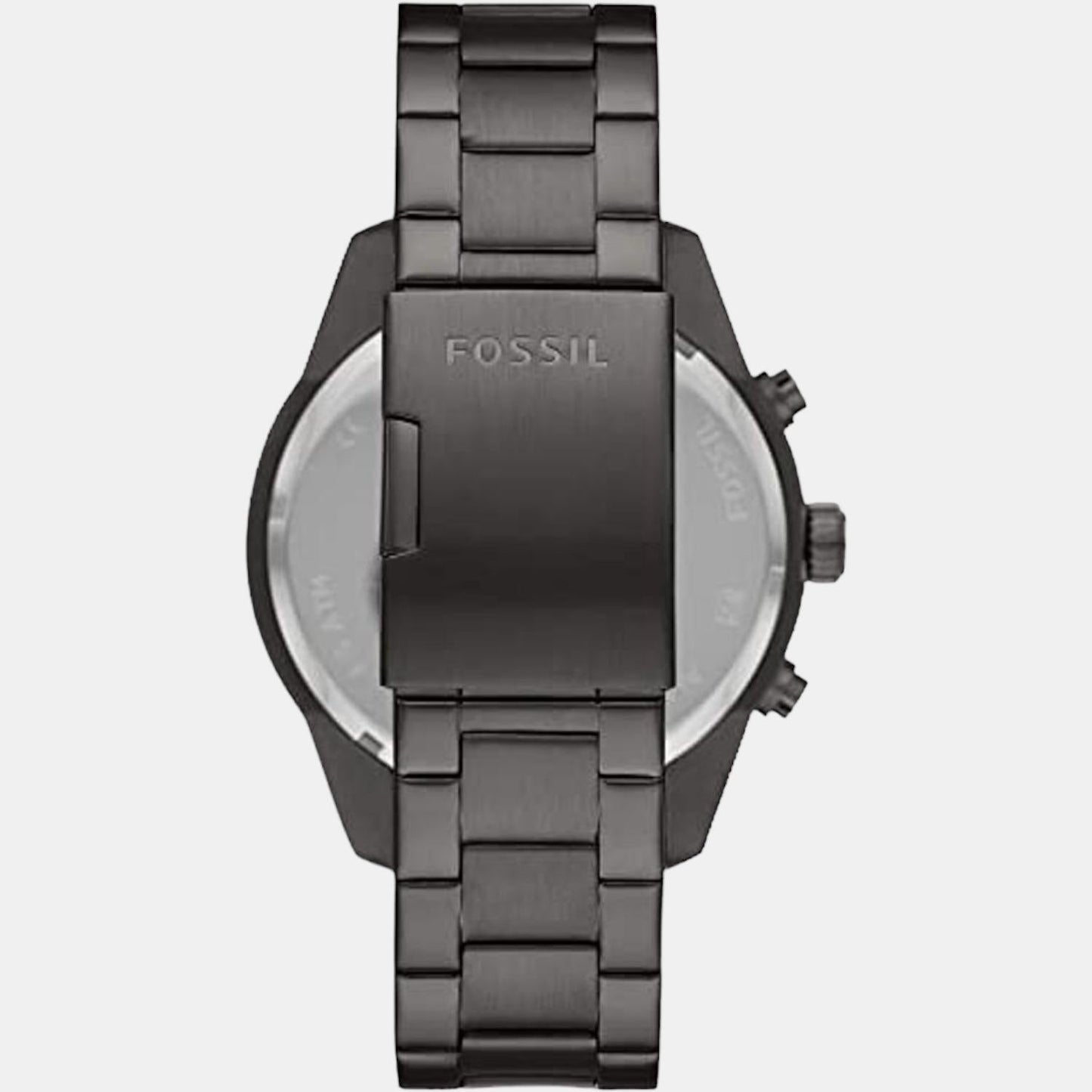 Brox Men Quartz Grey Dial Multi-Function Stainless Steel Watch BQ2533