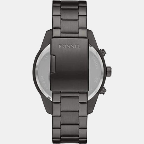 Brox Men Quartz Grey Dial Multi-Function Stainless Steel Watch BQ2533