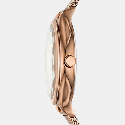 Laney Women Quartz Pink Dial Analog Mesh Watch BQ3392