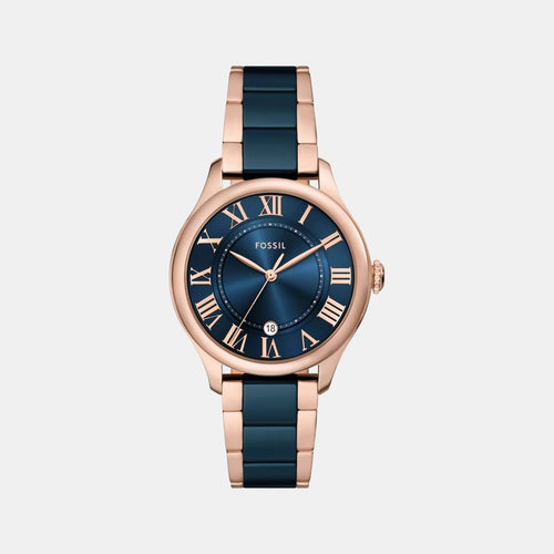 Gilmore Women Quartz Blue Dial Analog Ceramic Watch CE1134