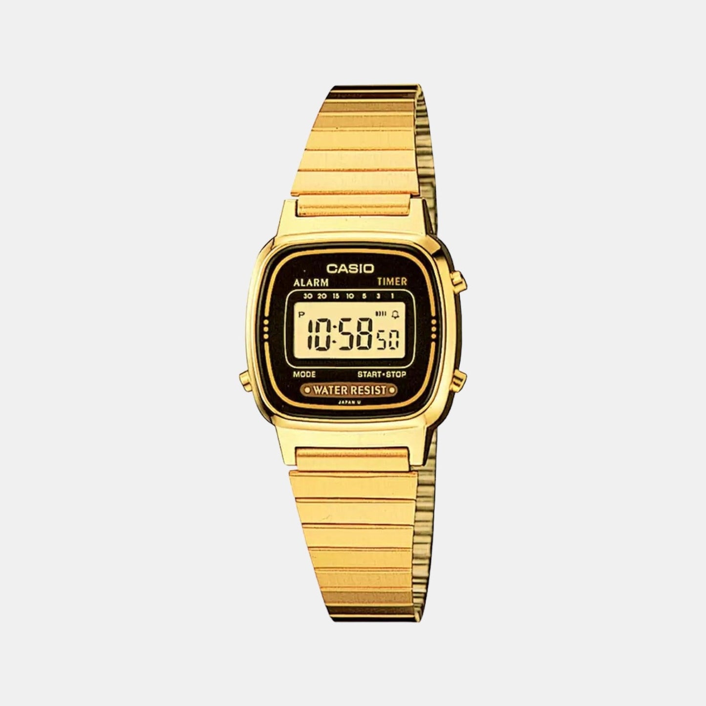 Vintage Women Quartz Multicolour Dial Digital Stainless Steel Watch D124