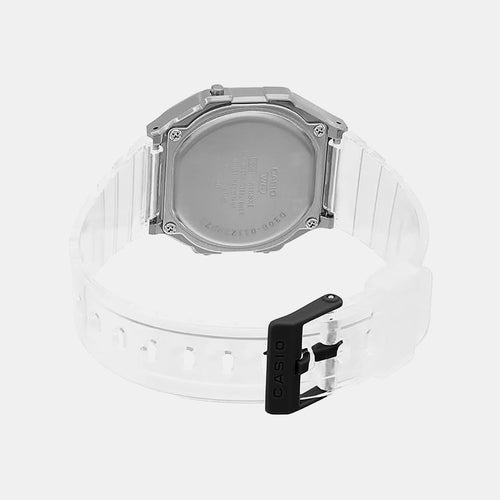 Vintage Unisex Quartz Black Dial Digital Resin Watch D306