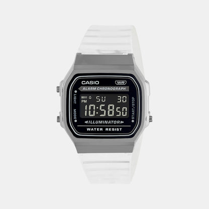 Vintage Unisex Quartz Black Dial Digital Resin Watch D306