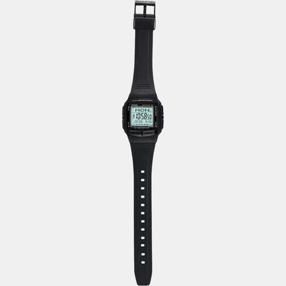 Vintage Unisex Quartz Black Dial Digital Resin Watch DB23