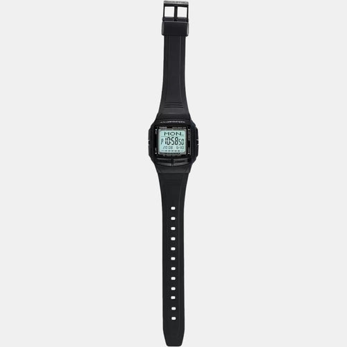 Vintage Unisex Quartz Black Dial Digital Resin Watch DB23