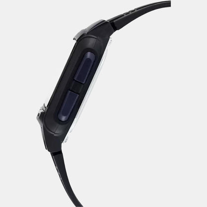 Vintage Unisex Quartz Black Dial Digital Resin Watch DB23