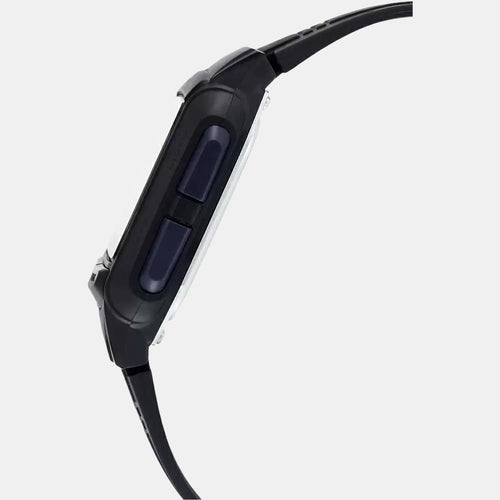 Vintage Unisex Quartz Black Dial Digital Resin Watch DB23