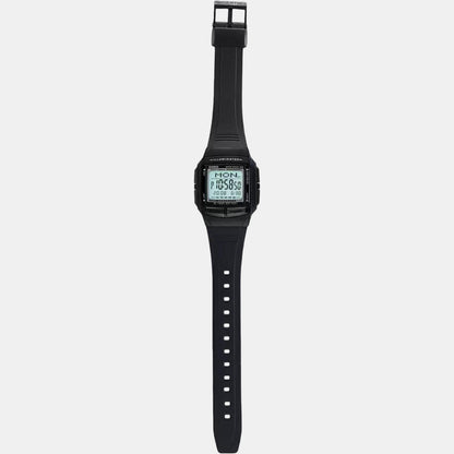 Vintage Unisex Quartz Black Dial Digital Resin Watch DB23