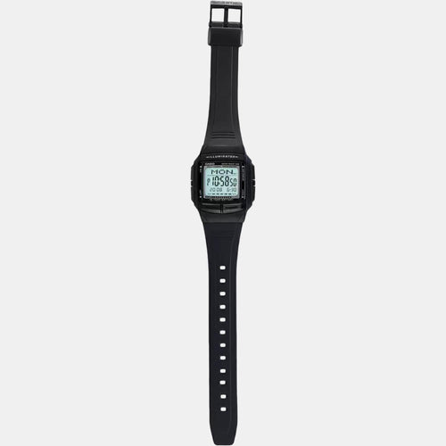 Vintage Unisex Quartz Black Dial Digital Resin Watch DB23