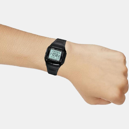Vintage Unisex Quartz Black Dial Digital Resin Watch DB23