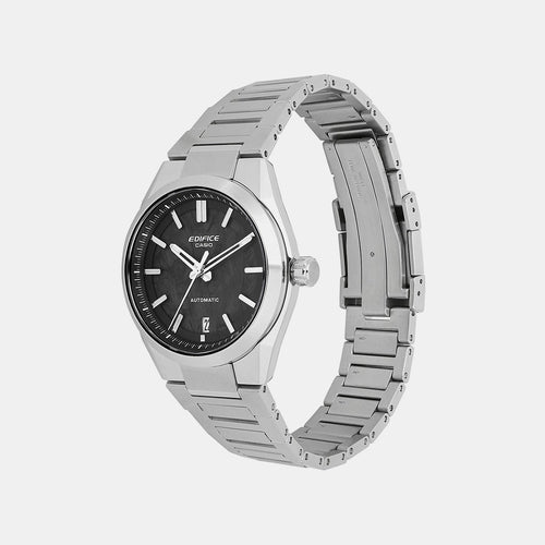 Edifice Men Automatic Black Dial Analog Stainless Steel Watch ED669