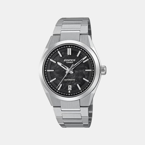 Edifice Men Automatic Black Dial Analog Stainless Steel Watch ED669