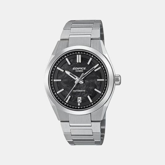 Edifice Men Automatic Black Dial Analog Stainless Steel Watch ED669