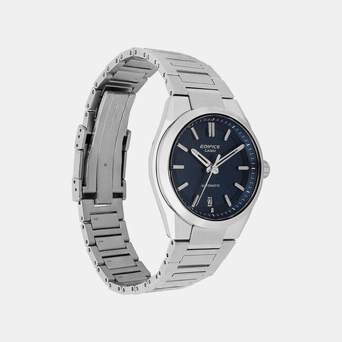 Edifice Men Automatic Blue Dial Analog Stainless Steel Watch ED670