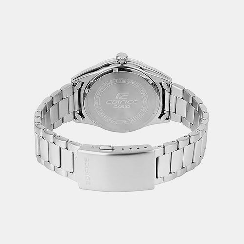 Edifice Men Quartz Black Dial Analog Stainless Steel Watch ED683