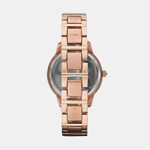 Jesse Women Quartz Pink Dial Analog Stainless Steel Watch ES3020I