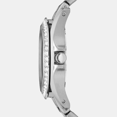 Riley Women Quartz Silver Dial Chronograph Stainless Steel Watch ES3202