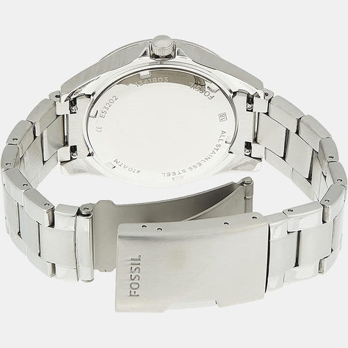 Riley Women Quartz Silver Dial Chronograph Stainless Steel Watch ES3202