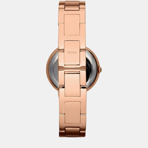 Virginia Women Quartz Silver Dial Analog Stainless Steel Watch ES3284