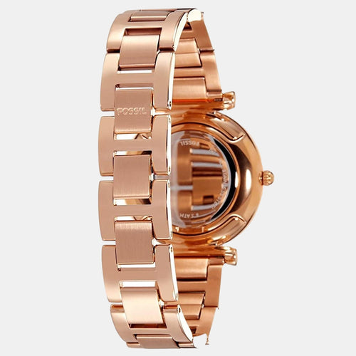 Carlie Women Quartz Rose Gold Dial Analog Stainless Steel Watch ES4301