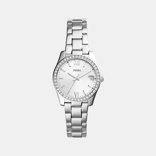 Scarlette Mini Women Quartz Silver Dial Analog Stainless Steel Watch ES4317