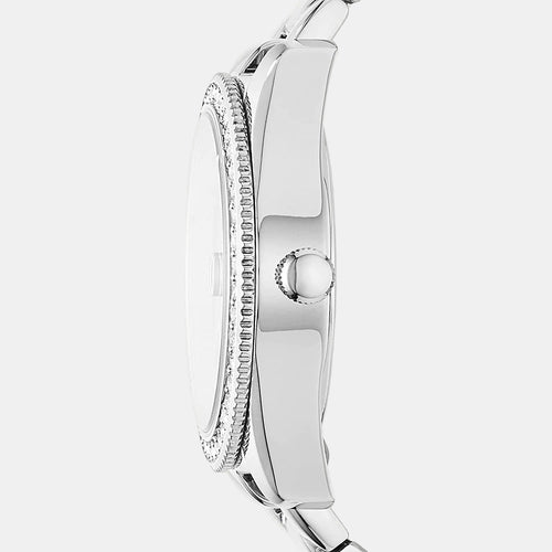 Scarlette Mini Women Quartz Silver Dial Analog Stainless Steel Watch ES4317