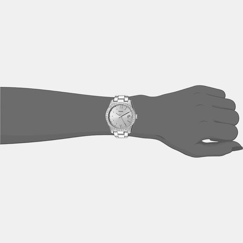 Scarlette Mini Women Quartz Silver Dial Analog Stainless Steel Watch ES4317