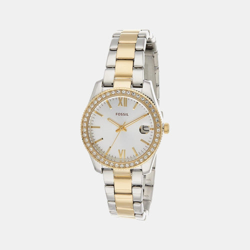 Scarlette Mini Women Quartz Silver Dial Analog Stainless Steel Watch ES4319
