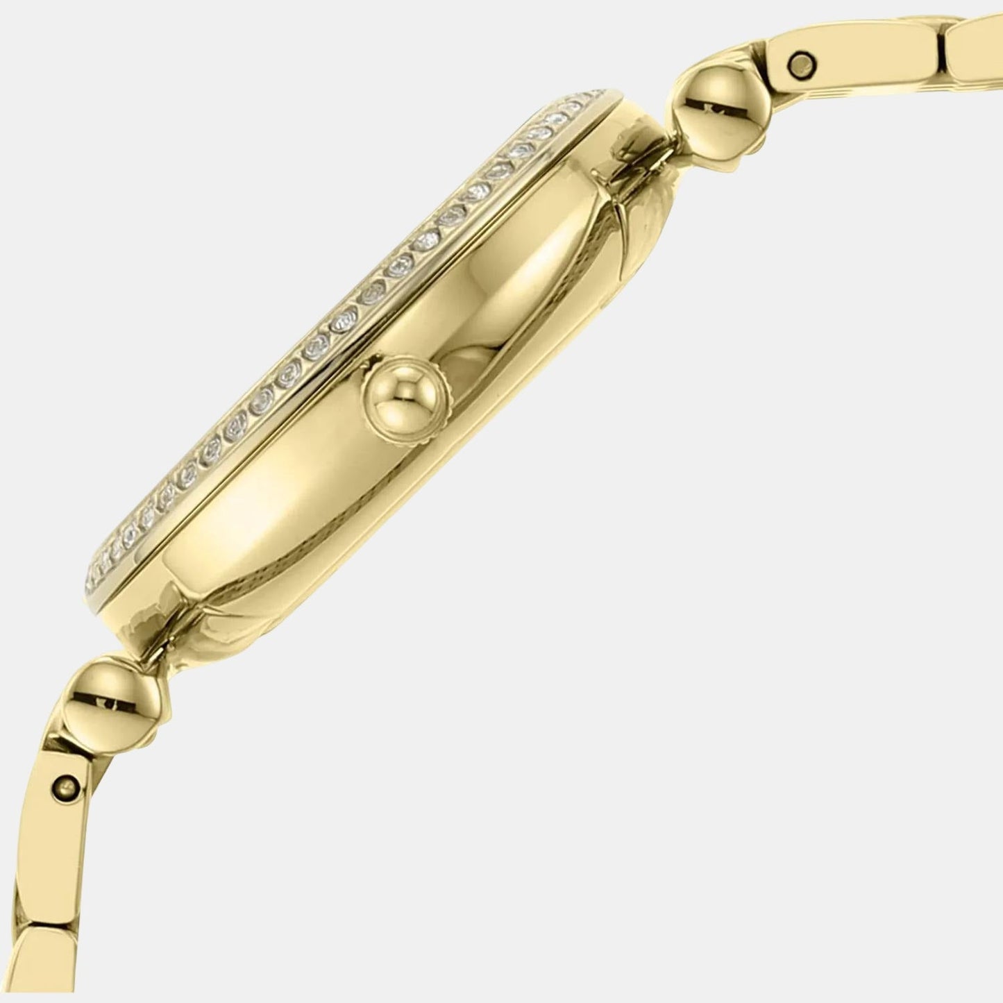 Carlie Women Quartz Mother Of Pearl Dial Analog Stainless Steel Watch ES4735
