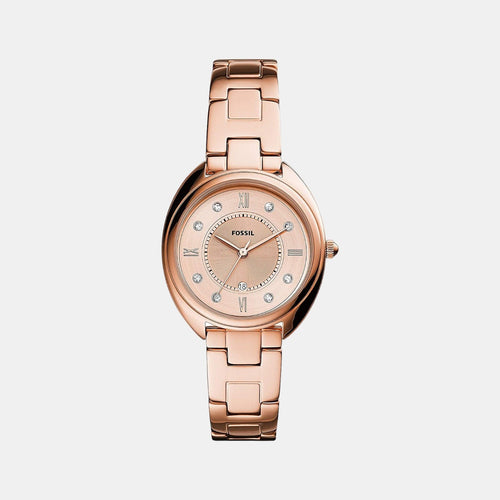 Gabby Women Quartz Pink Dial Analog Stainless Steel Watch ES5070