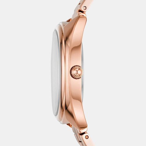 Gabby Women Quartz Pink Dial Analog Stainless Steel Watch ES5070
