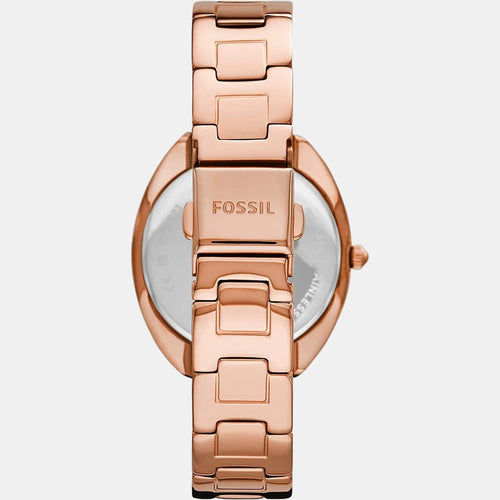 Gabby Women Quartz Pink Dial Analog Stainless Steel Watch ES5070