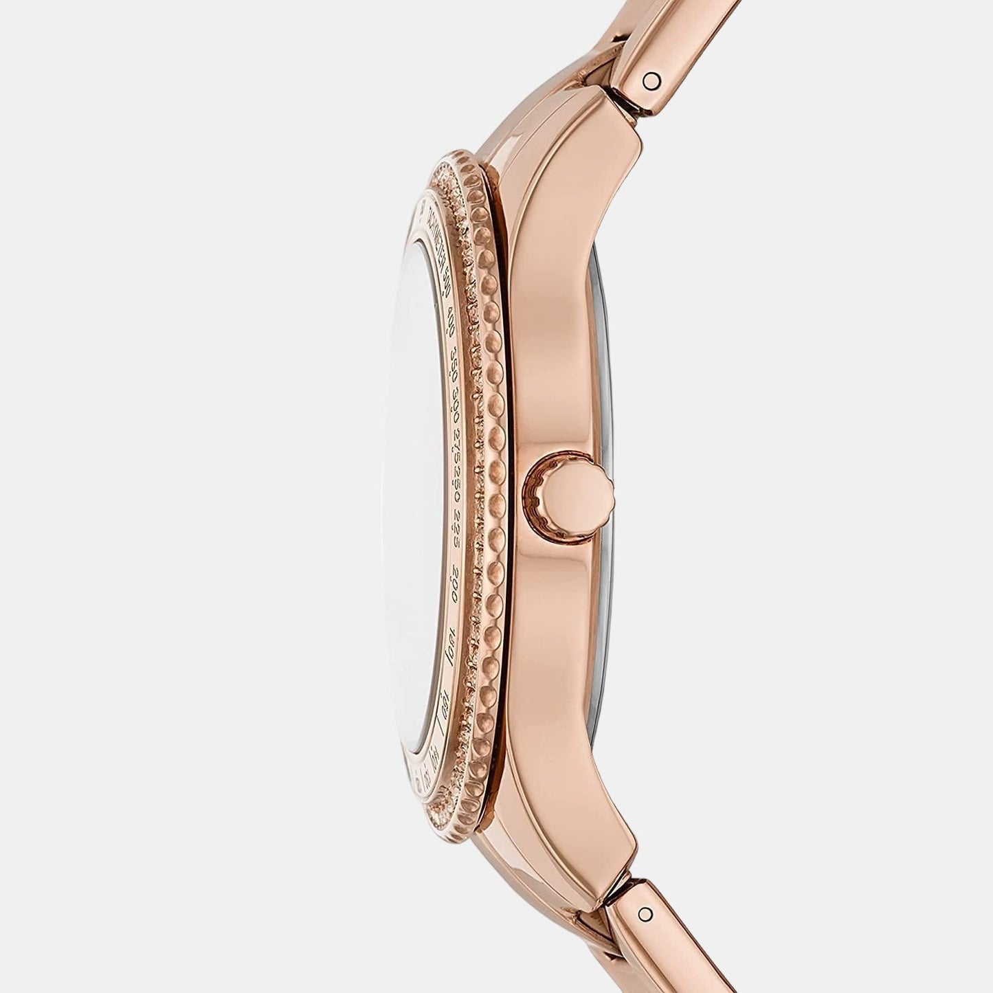 Stella Sport Women Quartz Pink Dial Multi-Function Stainless Steel Watch ES5106