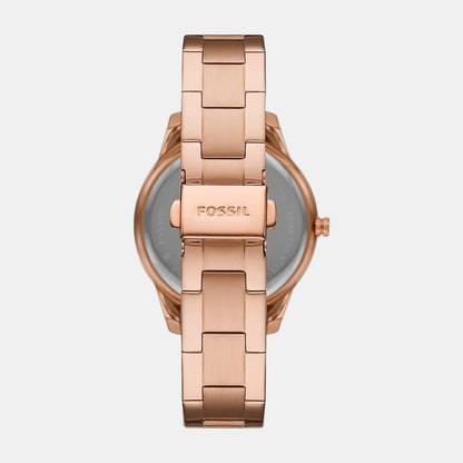 Stella Sport Women Quartz Pink Dial Multi-Function Stainless Steel Watch ES5106