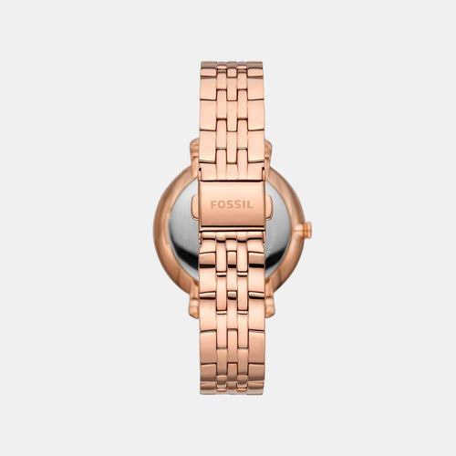 Jacqueline Women Quartz Mother Of Pearl Dial Analog Stainless Steel Watch ES5165