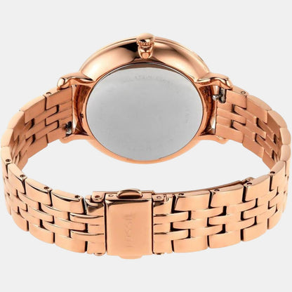 Jacqueline Women Quartz Mother Of Pearl Dial Analog Stainless Steel Watch ES5165