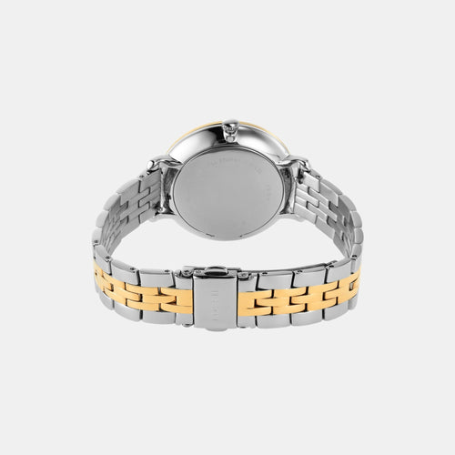 Jacqueline Women Quartz Mother Of Pearl Dial Multi-Function Stainless Steel Watch ES5166