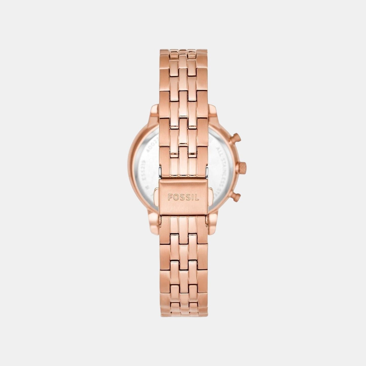 Neutra Women Quartz Brown Dial Chronograph Stainless Steel Watch ES5218