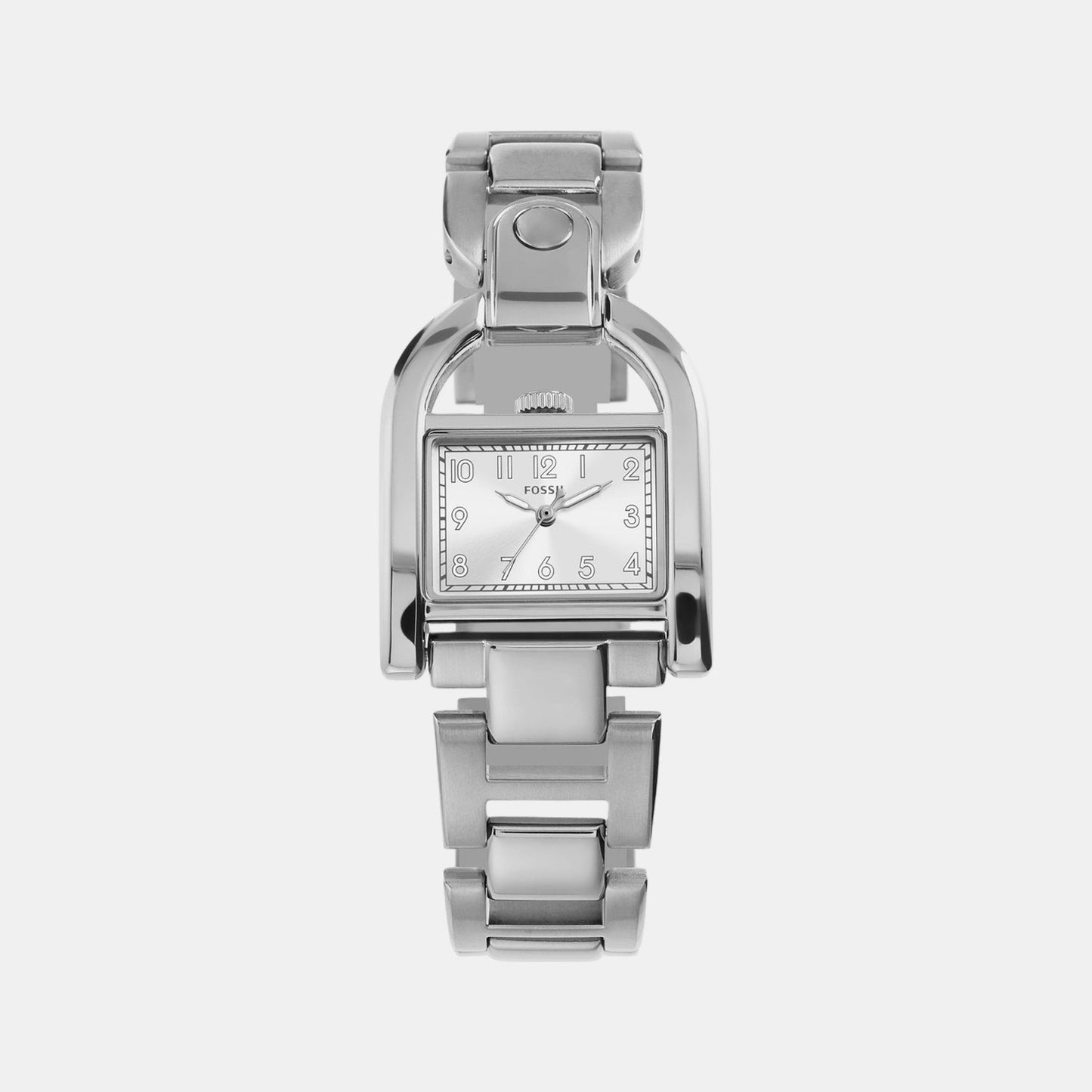 Harwell Women Quartz Silver Dial Analog Stainless Steel Watch ES5326