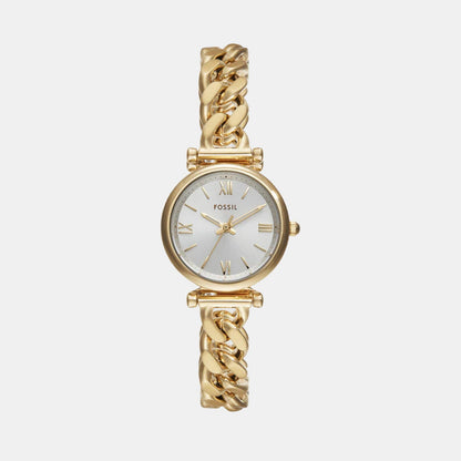 Carlie Women Quartz Silver Dial Analog Stainless Steel Watch ES5329I