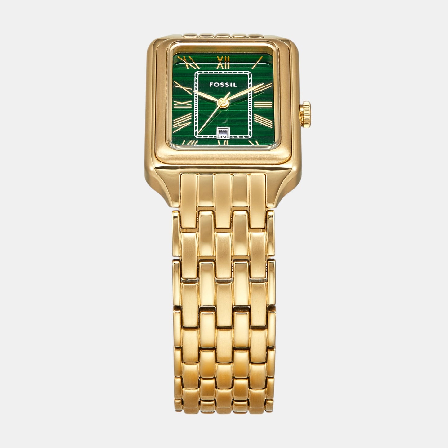 Raquel Women Quartz Green Dial Analog Stainless Steel Watch ES5341