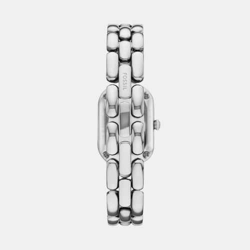 Sloan Women Quartz Silver Dial Analog Stainless Steel Watch ES5381