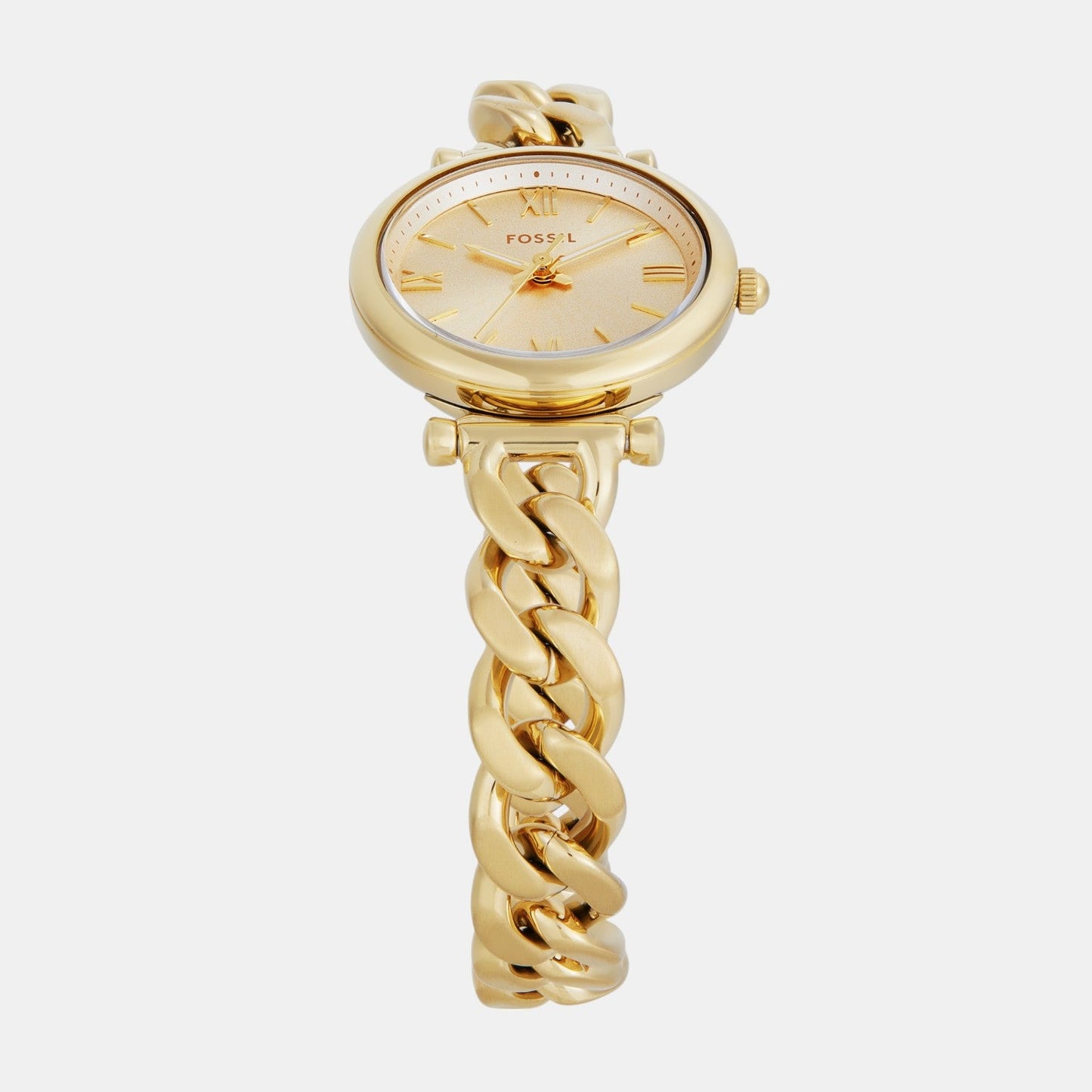 Carlie Women Quartz Gold Dial Analog Stainless Steel Watch ES5387SET